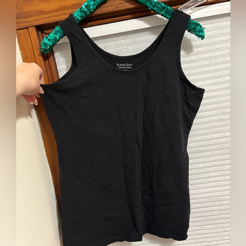 Bumpstart black maternity tank top M Sale